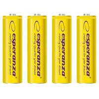 Аккумулятор Esperanza AA 2000mAh Ni-MH * 4 yellow (EZA104Y) ASN