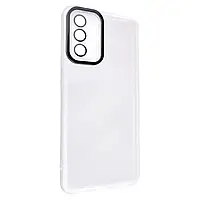 Силіконовий чохол Solid Color із захистом камери Samsung A52 / A52S White