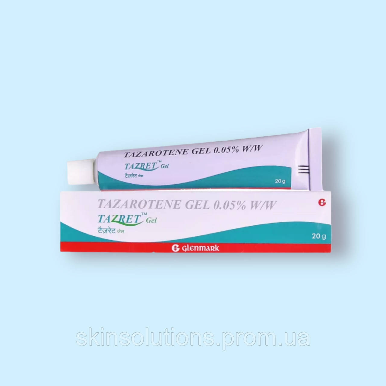 Гель від прищів, зморшок та псоріазу з тазаротеном TAZRET TAZAROTENE 0. ...