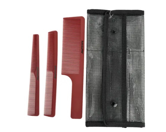 Набір гребінців BaByliss 3 шт + чохол, фото 1