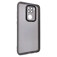 Силіконовий чохол Solid Color із захистом камери Xiaomi Redmi Note 9 Black