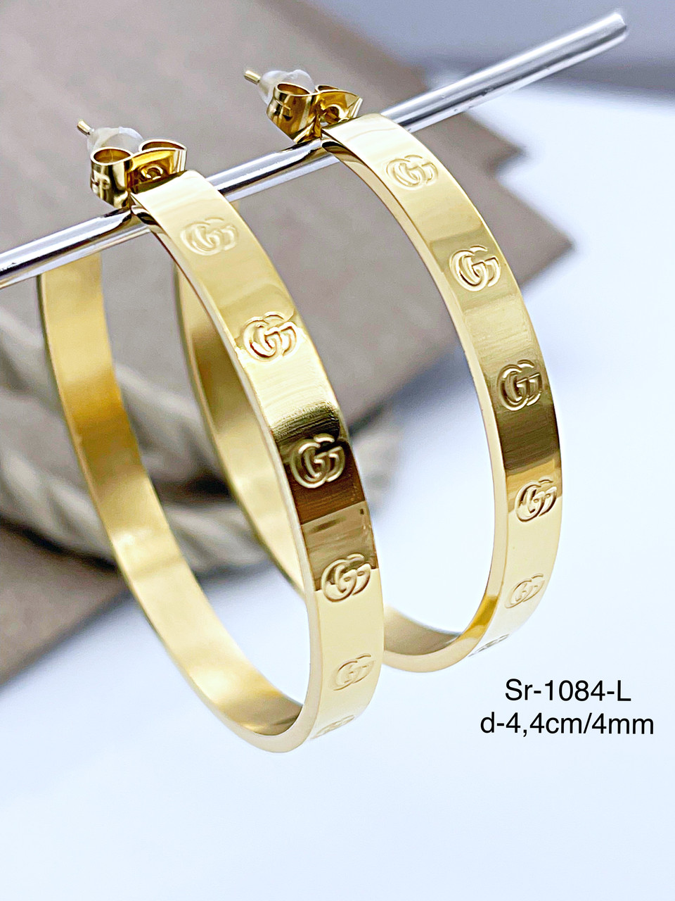 Сережки Stainlees Steel преміум