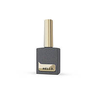 HEYLOVE. Coin Glossy Top coat, Gold, 15 ml, Топ глянцевий з золотистими шестигранниками