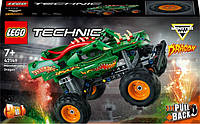 Конструктор игровой Technic Monster Jam Dragon 42149 217 деталей o