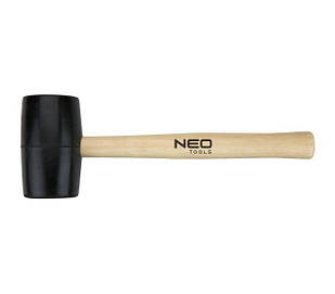 Neo Tools 25-061 Киянка гумова 50 мм, 340 г, рукоятка дерев'яна
