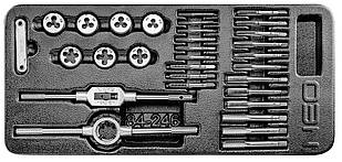 Neo Tools 84-246 Набір плашок і мітчиків, 31 од.