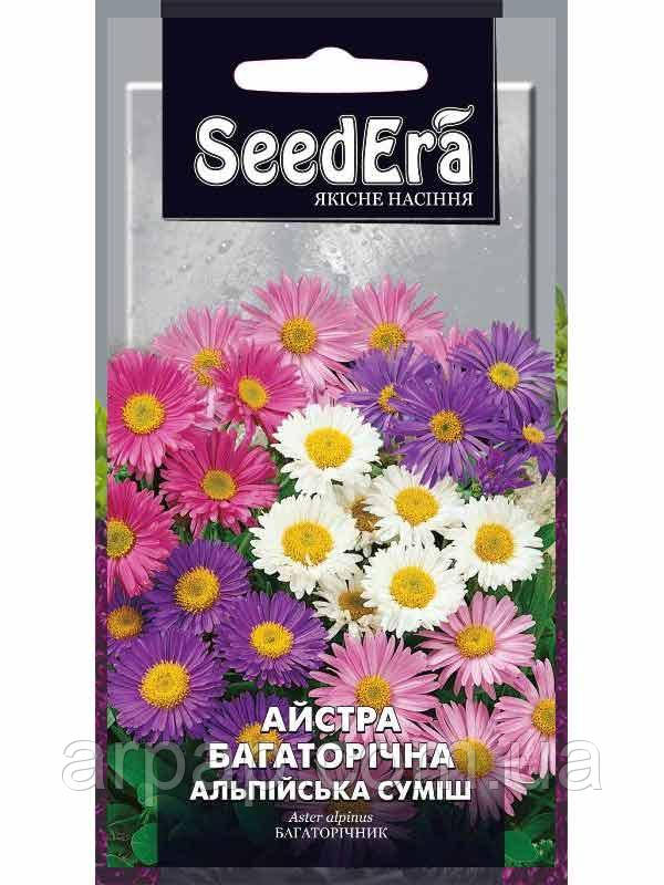 Насіння Айстра Альпійська суміш багаторічна 0,1 г Seedera, фото 1