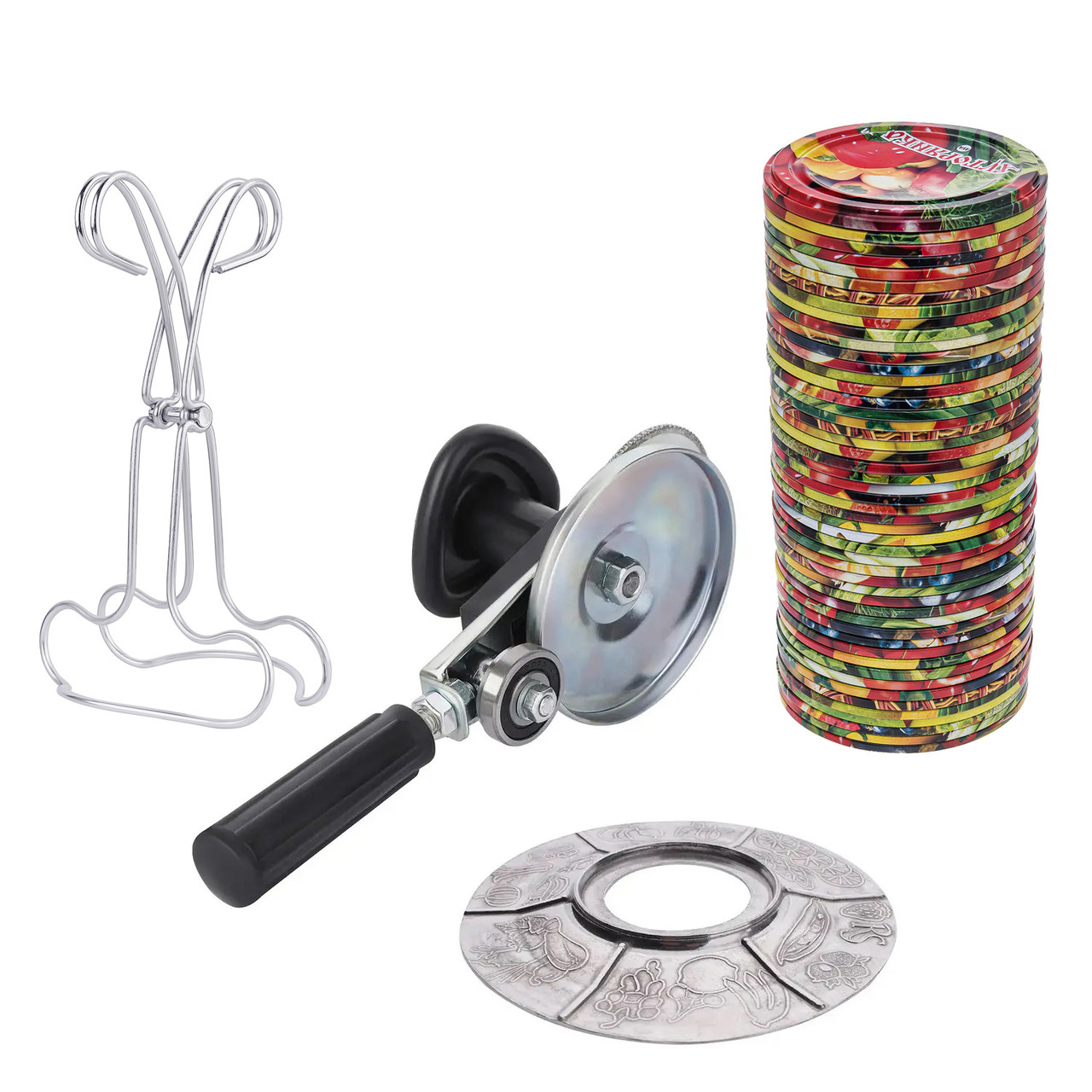 Набір 4в1 ключ для консервації МЗА-П Люкс автомат Продмаш + стерилізатор + тримач для банок +кришки