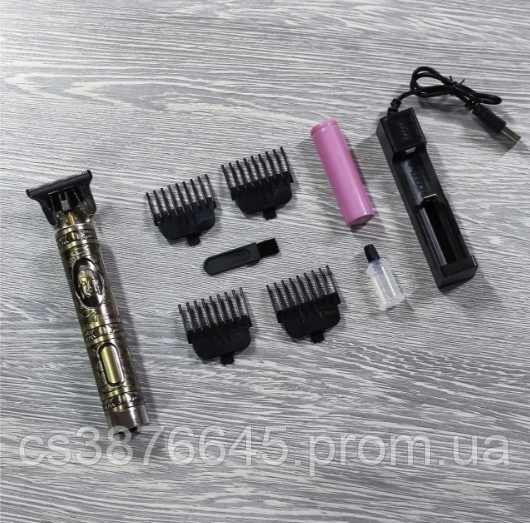 Профессиональныя беспроводныя машинка-тример для стрижки волос, триммер для бритья тела беспроводной - фото 9 - id-p2123441220