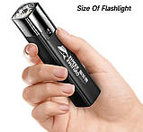 LED Кишеньковий Ліхтарик на акумуляторі Smiling Shark 617 з USB заряджанням, фото 2