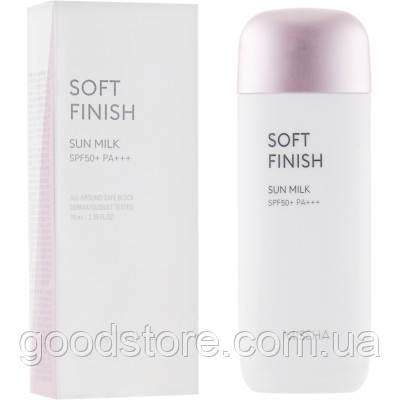 Засіб проти засмаги Missha All Around Safe Block Soft Finish Sun Milk SPF50+/PA+++ 70 мл (8809581452367)