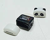 Точило для олівців з ластиком Panda / точилка з гумкою / чинка з контейнером + резинка  / 1шт / 1964, фото 3