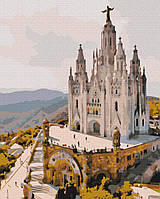 Картина по номерам - Храм Святого Сердца. Барселона
