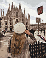 Картина по номерам - Прогулка в Милане ©Оксана Воробей