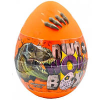 Яйцо - сюрприз для мальчиков Danko Toys Dino WOW укр оранжевый DWB-01-01U