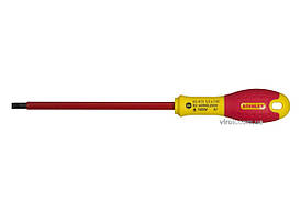 Викрутка плоска діелектрична ізольвана STANLEY "FatMax" : шліц SL5,5 х 150 мм, корпус VDE до 1000V