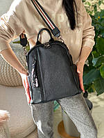 Рюкзак городской натуральная кожа женский повседневный молодежный сумка-рюкзак