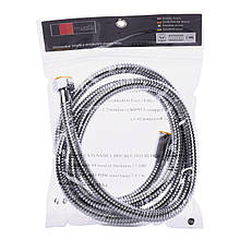 Шланг душовий хромований Globus LUX 175 см (нержавіюче обплетення) FH-803-175