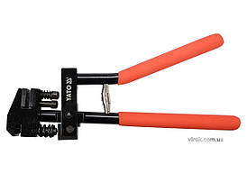 Отворопробивач і фаскозагинач ручний до бляхи YATO; внутр. Ø= 5 мм, товщ. бляхи h= 1,5 мм [10]