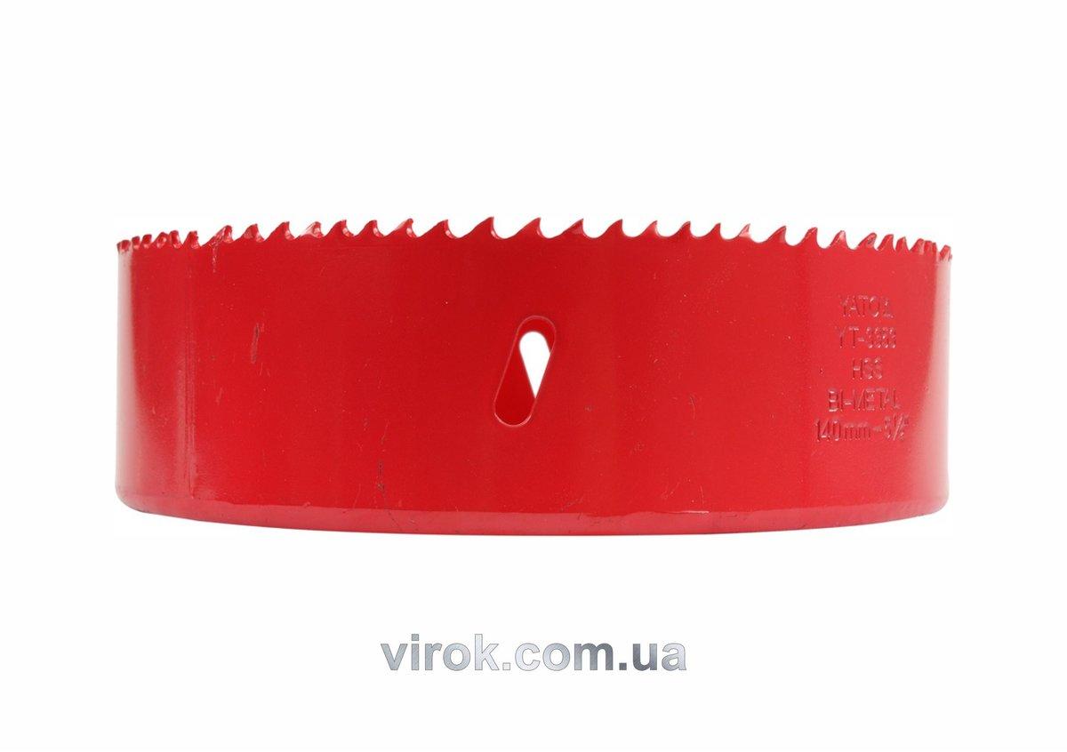 Пила кільцева BI-METAL YATO : HSS M3, Ø= 114 мм [10/20]