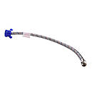 Шланг для води Solomon 1/2 "x1/2″ (0,5 м) гайка-штуцер (нержавійка) HS31, фото 3