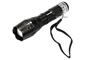 Ліхтар CREE XP-E світлодіодний VOREL; 5 Вт, 3 режими,280lm, живлення-3ААА батар, Ø= 40мм l=135мм(DW)