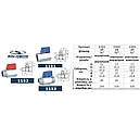 Кран кульовий міні SOLOMON 1/2″ внутрішній-зовнішній (хром) NV-3025, фото 2