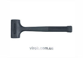 Молоток безінерційний YATO cуцільний, Ø= 44.5 мм, m= 740 г, l= 300 мм [4/24]