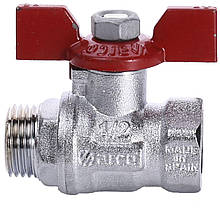 Кран кульовий для води ARCO TURIA DN 1/2" (PN 40) внутрішній-зовнішній 0112808