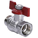 Кран кульовий для води ARCO TURIA DN 1/2" (PN 40) внутрішній-зовнішній 0112808, фото 3