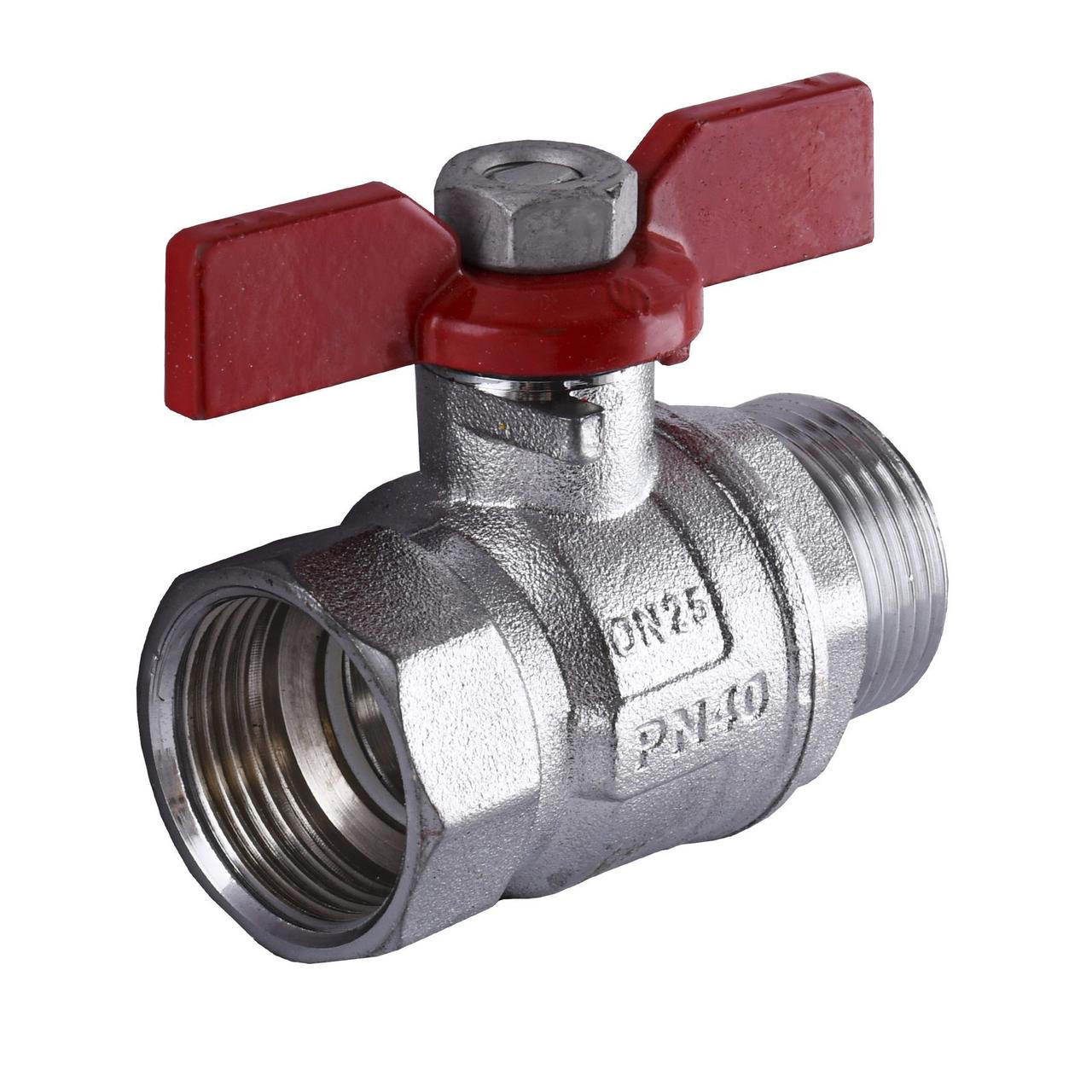 Кран кульовий для води ARCO TURIA DN 1" (PN 40) внутрішній-зовнішній 0113208