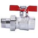 Кран кульовий прямий з американкою ARCO Turia 1″ латунний посилений (0117608), фото 3