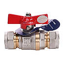 Кран кульовий обтискний SOLOMON D 16х16 для металопластикової труби B1182, фото 2