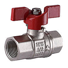 Кран кульовий для води SELBA DN 1/2" (PN 40) внутрішній-внутрішній SL1507