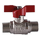 Кран кульовий SELBA DN 1/2" (PN 40) зовнішній-зовнішній (Німеччина) SL1503, фото 2