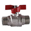 Кран кульовий для води SELBA DN 3/4" (PN 40) зовнішній-зовнішній (Німеччина) SL1503, фото 2