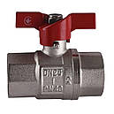 Кран кульовий для води SELBA DN 1" (PN 40) внутрішній-внутрішній SL1507, фото 2