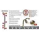 Шланг для води TUCAI 1/2″x1/2″ (0,4 м) гайка-штуцер (антикорозійний) TAQ ACB HG, фото 3