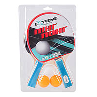 Теннис настольный арт. TT24172 (50шт) 2 ракетки,3 мячика, в слюде,толщина 1 см