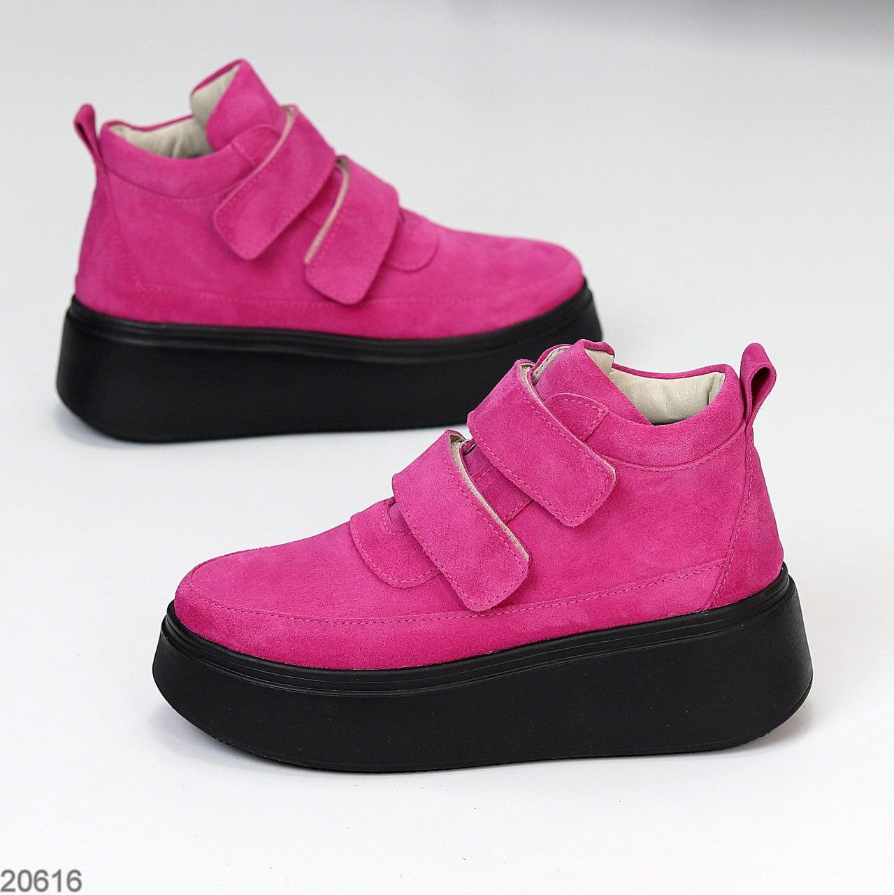 Стильні демісезонні жіночі черевики із замші, Якісне повсякденне взуття для жінок