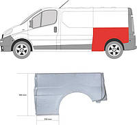 Боковина OPEL VIVARO A (X83) / RENAULT TRAFIC (JL) / NISSAN PRIMASTAR (X83) 2001-2014 г.