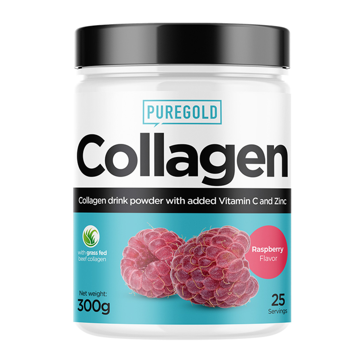 Колаген Pure Gold Collagen 300 г Raspberry