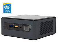 Неттоп Intel NUC NUC8BEH USFF / Intel Core i7-8559U (4 (8) ядра по 2.7 - 4.5 GHz) / 8 GB DDR4 / 480 GB SSD /