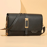 Женская сумка клатч через плечо кошелек мини сумка