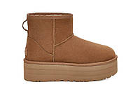 Оригинальные UGG CLASSIC MINI PLATFORM BOOT CHESTNUT