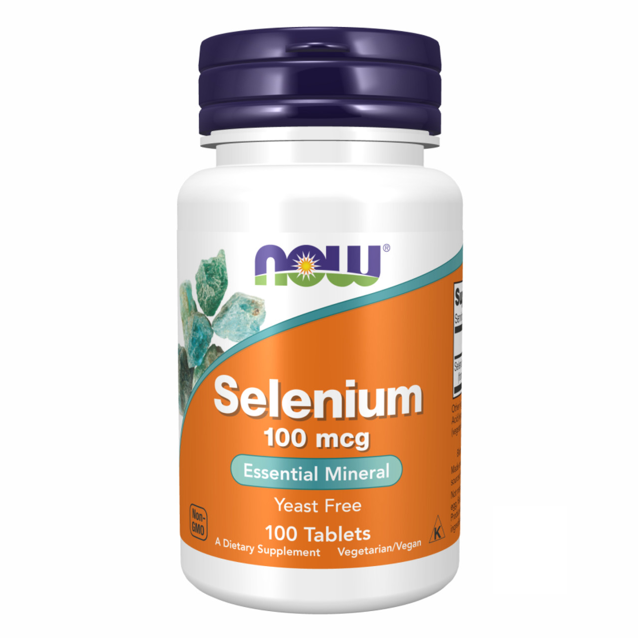 Selenium 100 mcg - 100 tabs, фото 1