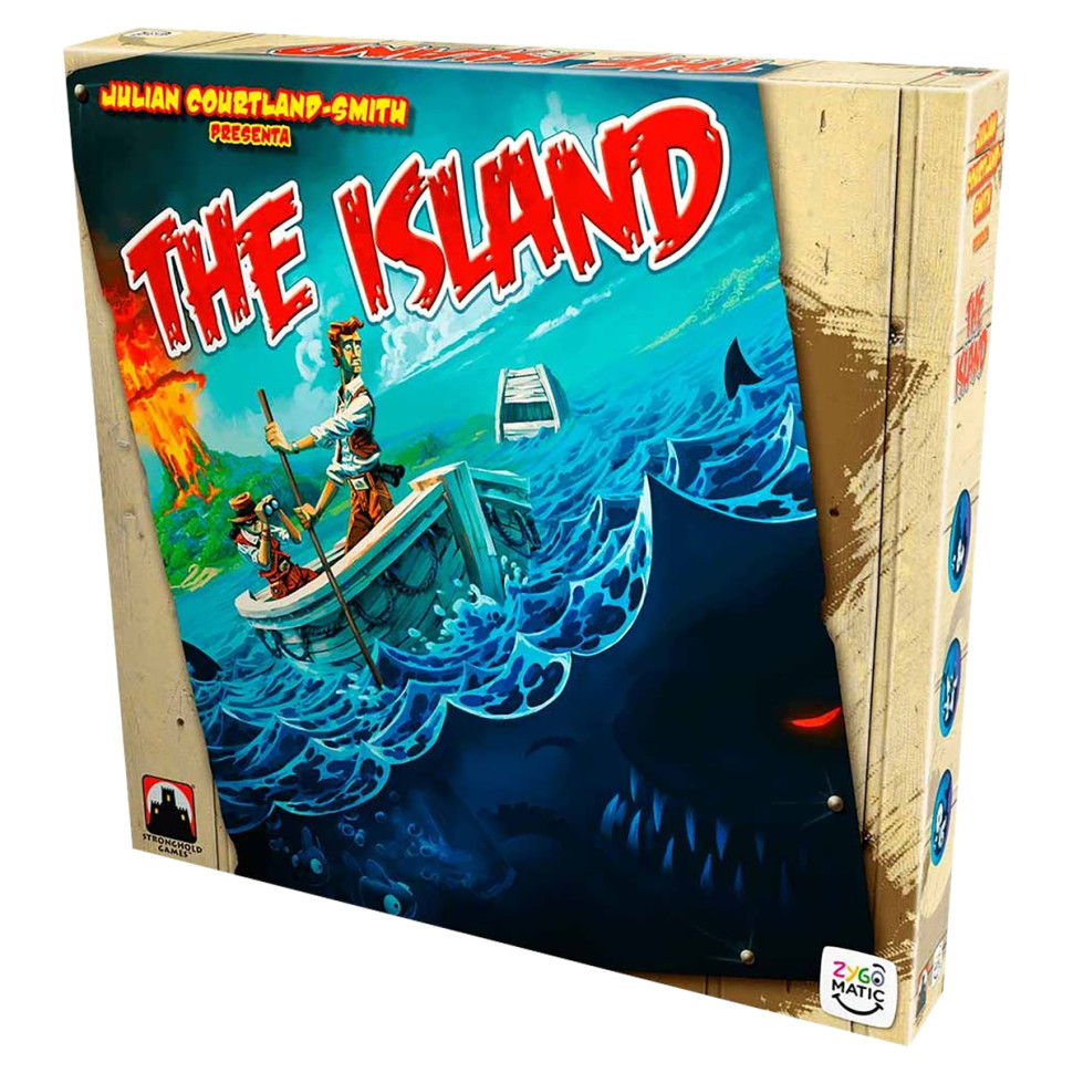 Настільна гра "The Island Вижити! Втеча з Атлантиди" Games7Days ISL01ES, Time Toys