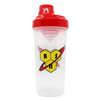 Шейкер Bsn Shaker bottle 750 ml BSN clear/red