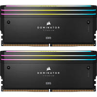 Модуль памяти для компьютера DDR5 32GB (2x16GB) 6000 MHz Dominator Titanium RGB Corsair (CMP32GX5M2B6000C30)