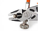 ПЛОСКОГУБЦІ - ПАСАТИЖІ УНІВЕРСАЛЬНІ POLAX ЗІ ЗНІМАЧАМИ ІЗОЛЯЦІЇ, 4.0, 2.5, 2.0, 1.5, 1.0 ММ, 225 ММ (35-019), фото 7